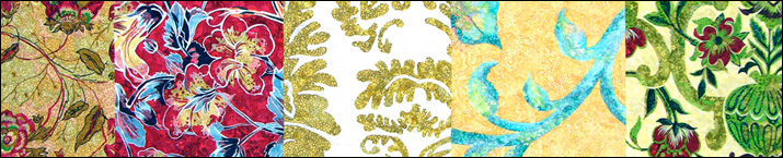 By Design - Fabric Collage Art
